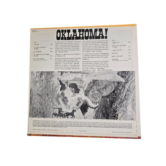 Oklahoma! 20th Anniversary Celebration LP SPC-3114 By Rodgers & Hammerstein - Picture 2 of 4